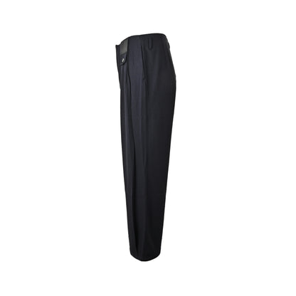 Loewe/Luo Yiwei 26ss leather brand pocket casual trousers