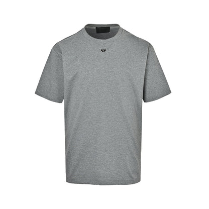 Prada enamel liquid ammonia triangle short sleeves