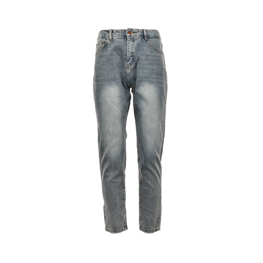 Fendi 23Fw little monster eyes embroidered jeans