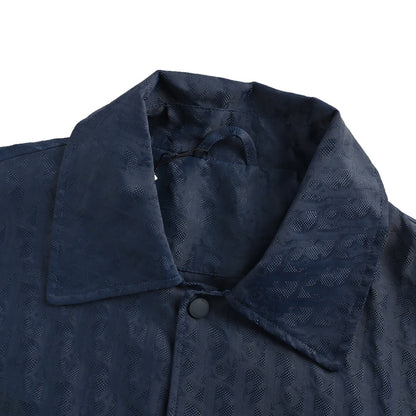 Dior 25Fw all-over printed old flower jacquard jacket