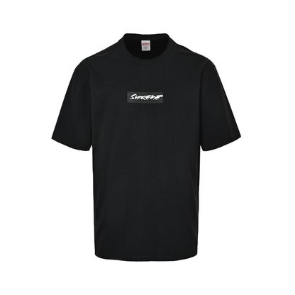 Supreme art signature letter print short sleeves