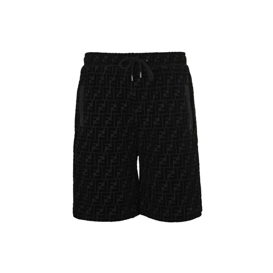 Fendi / Fendi 23ss FF flocking shorts