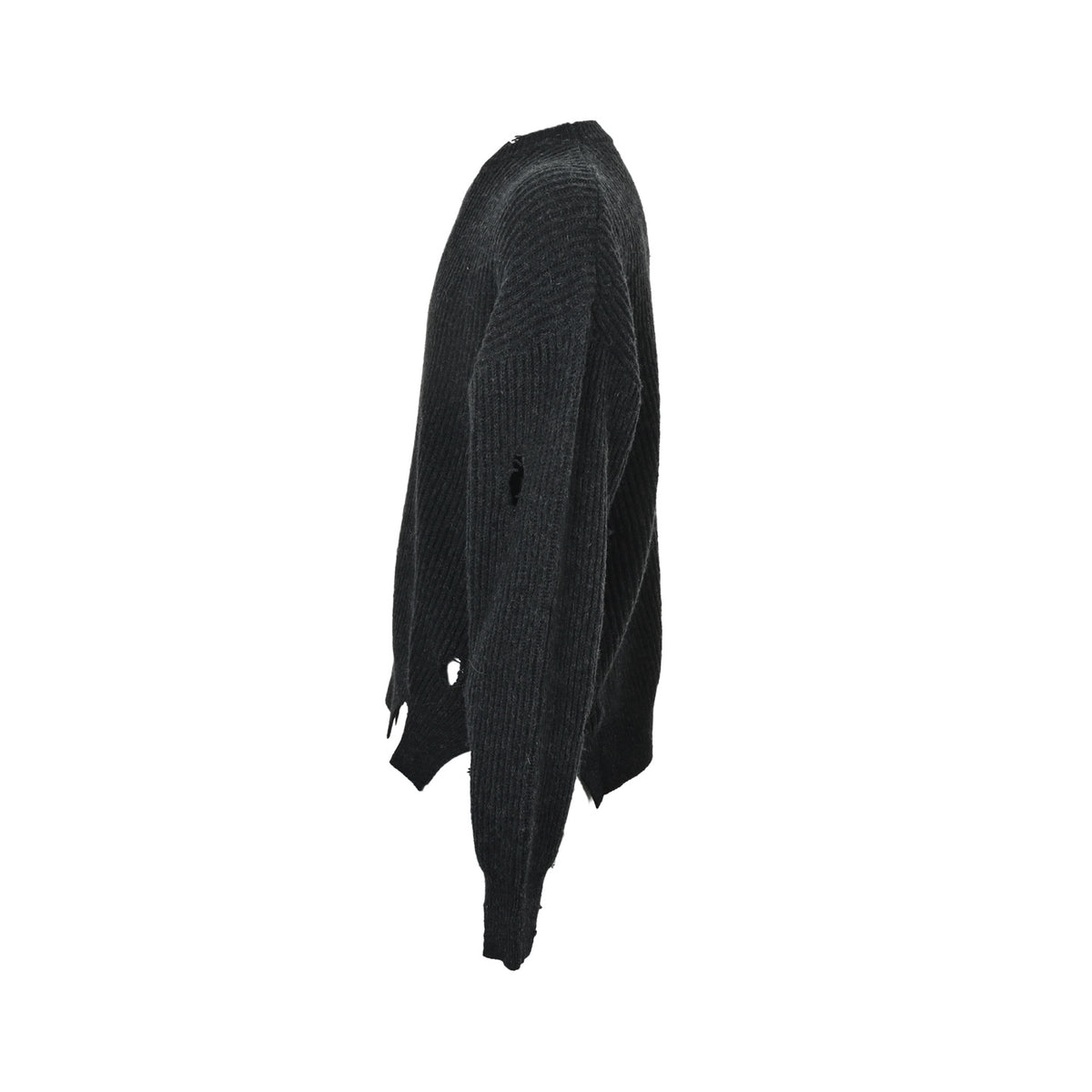 Saturday Ofus ripped lazy crew neck sweater