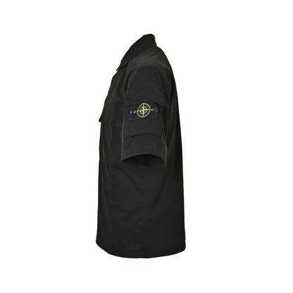 Stone Island armband work short-sleeved shirt