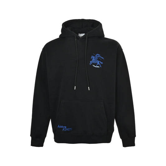 Burberry 25Fw Knight War Horse Hooded Sweatshirt