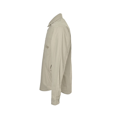 Dior 25Fw joint embroidered logo canvas shirt jacket