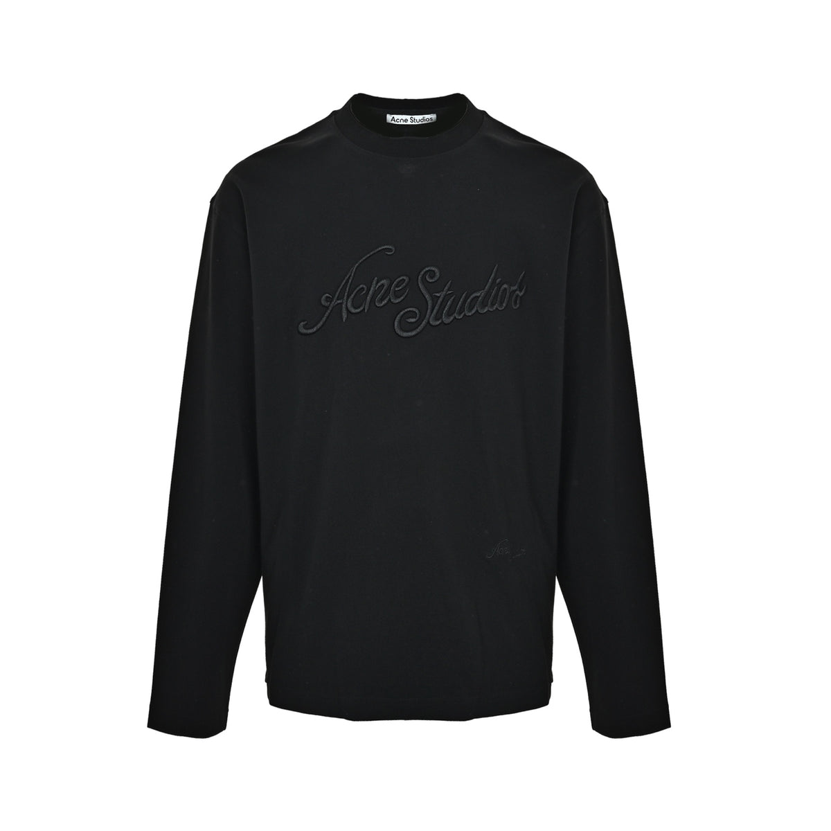 Acne Studios Large Embroidery Long Sleeve T-Shirt