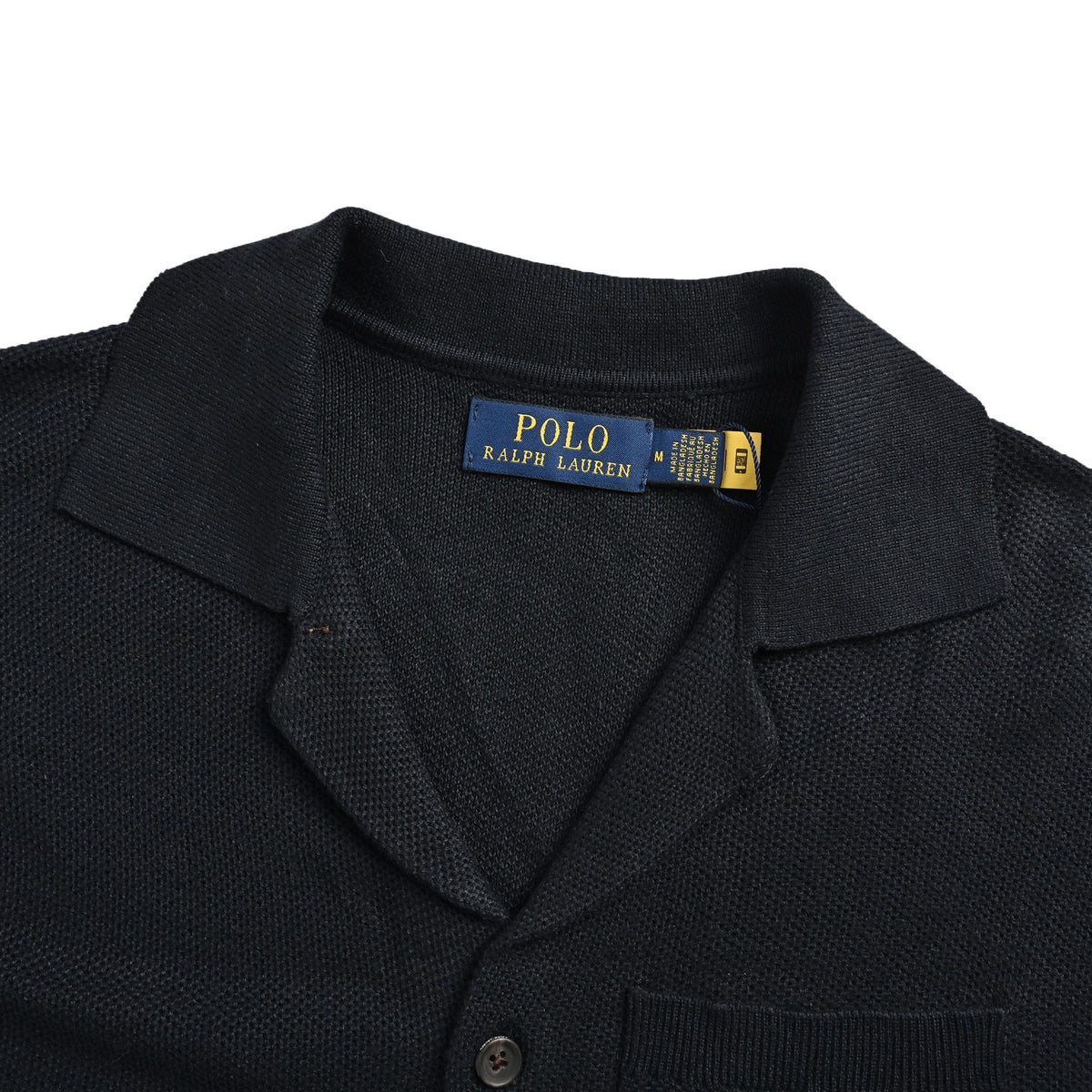 Ralph Lauren pocket embroidered knitted short-sleeved shirt