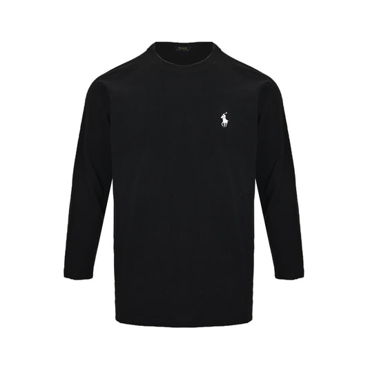 Ralph Lauren embroidered logo long-sleeved T-shirt