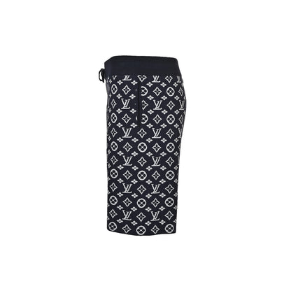 Louis Vuitton full-frame old flower jacquard knitted shorts