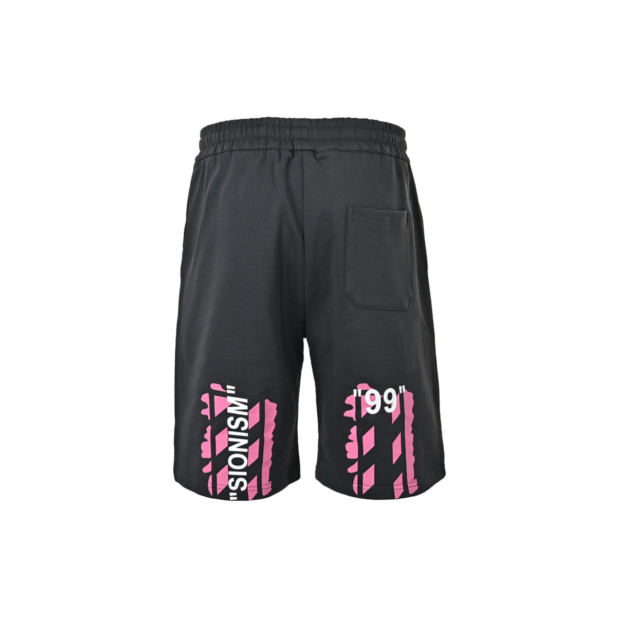 OFFWHITE round OFF letter print shorts