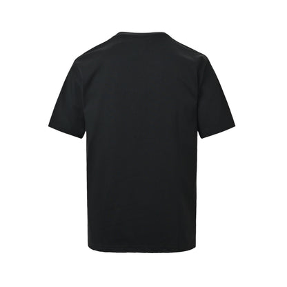 Prada 26ss inverted triangle inkjet printed logo short sleeves