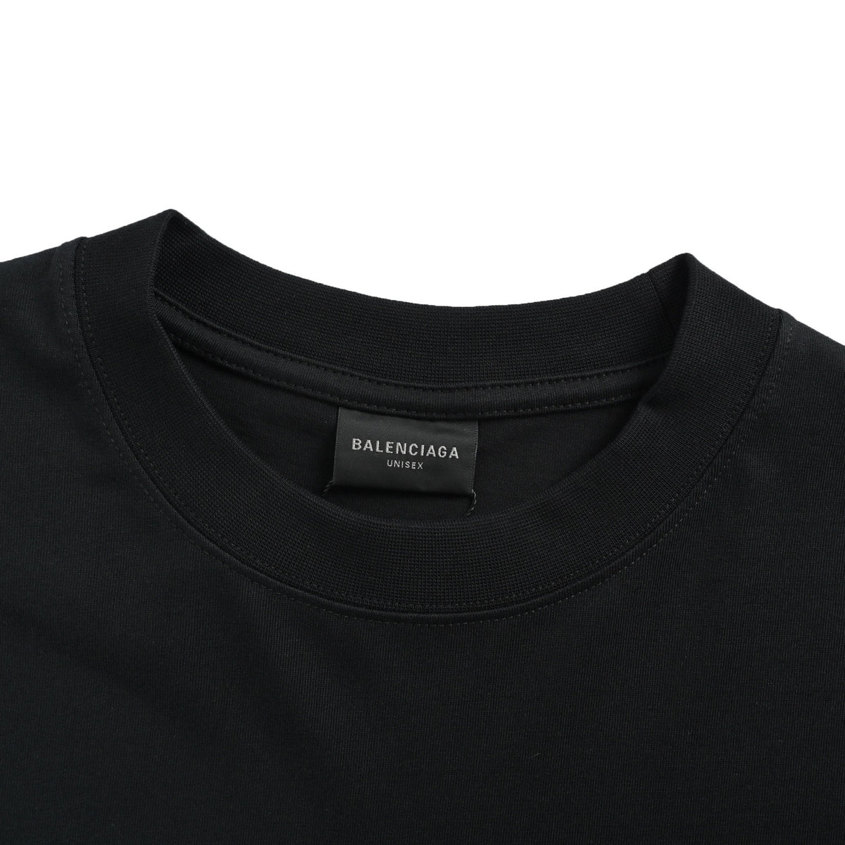 Balenciaga signature letter printed short sleeves
