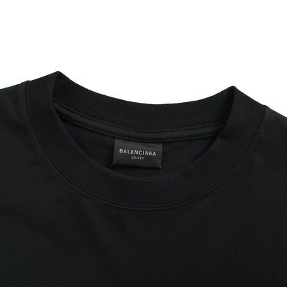 Balenciaga signature letter printed short sleeves