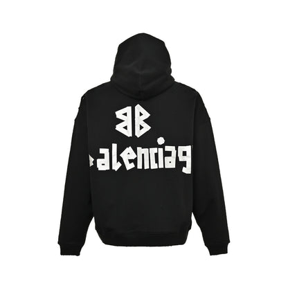 Balenciaga/Balanciaga 24Fw masking tape hooded sweatshirt