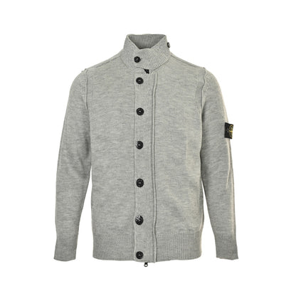Stone Island 25Fw armband cardigan sweater