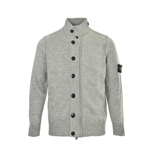 Stone Island 25Fw armband cardigan sweater
