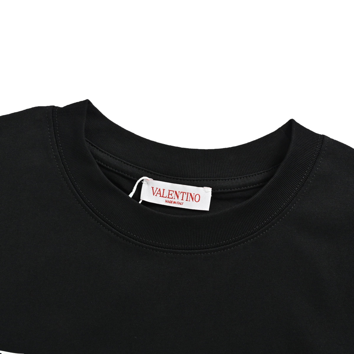 VALENTINO simple logo silicone letter short sleeves