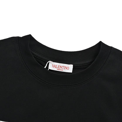VALENTINO simple logo silicone letter short sleeves