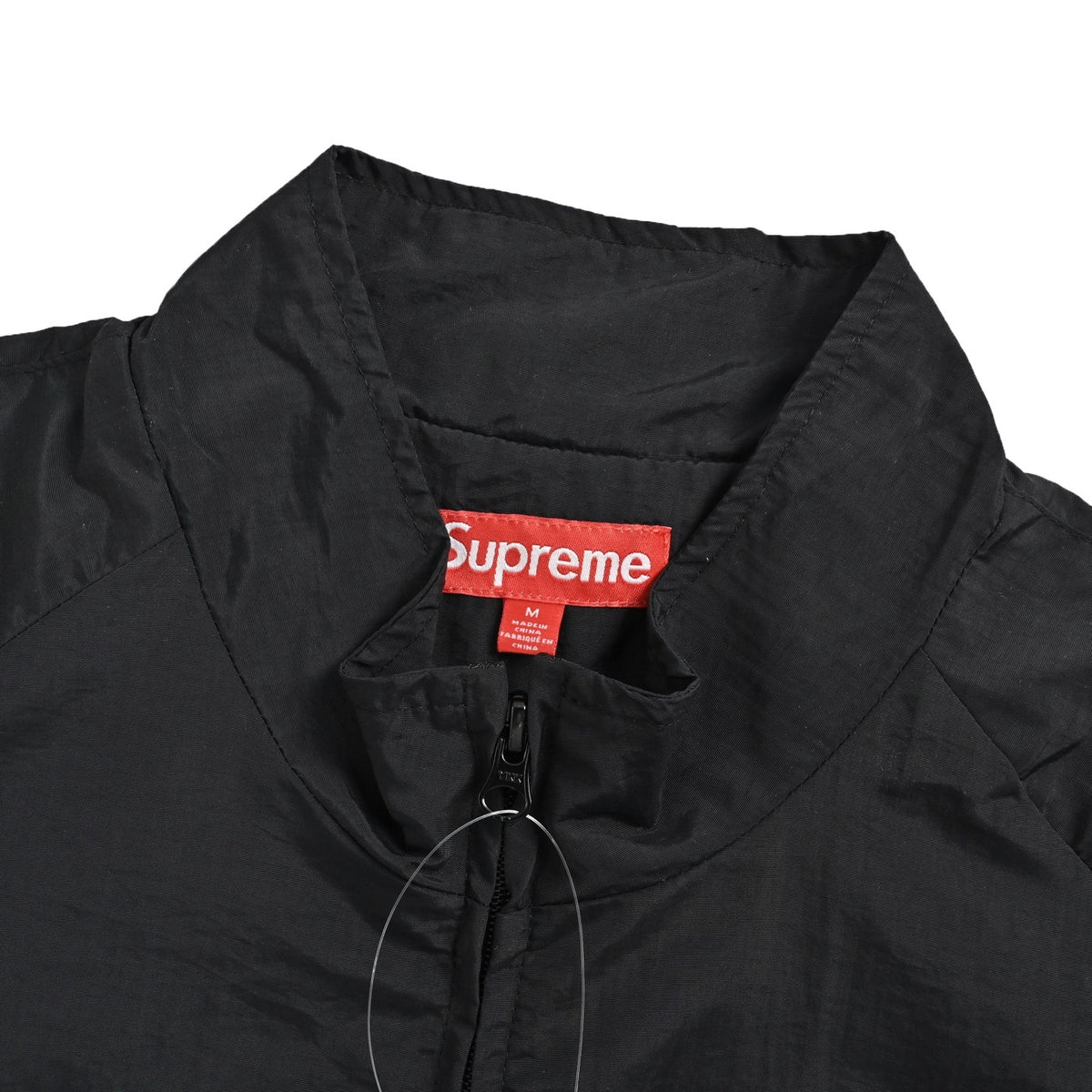 Supreme 25Fw casual jacket with contrasting color patchwork design