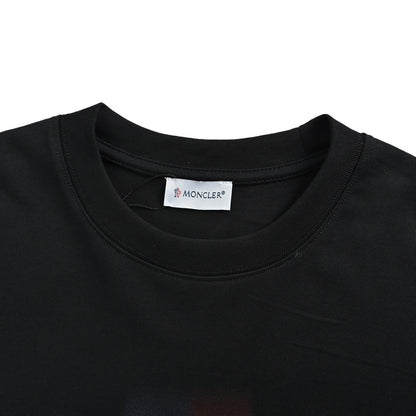 Moncler/Mask embroidered letter logo short sleeves