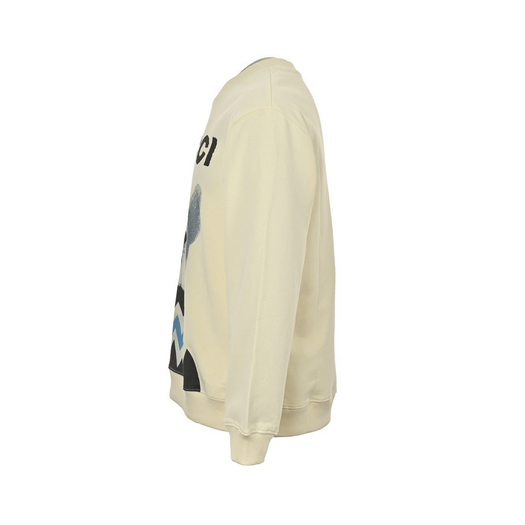 Gucci 24Fw fun cartoon series printed round neck sweatshirt