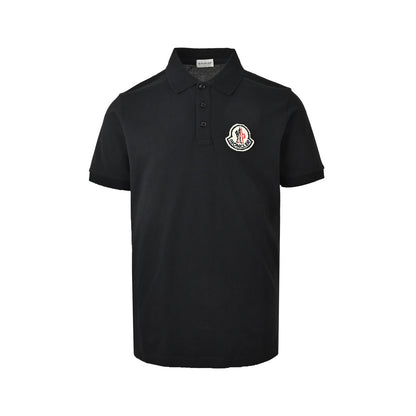 Moncler/Mask 25ss Classic Big Label Polo Short Sleeve