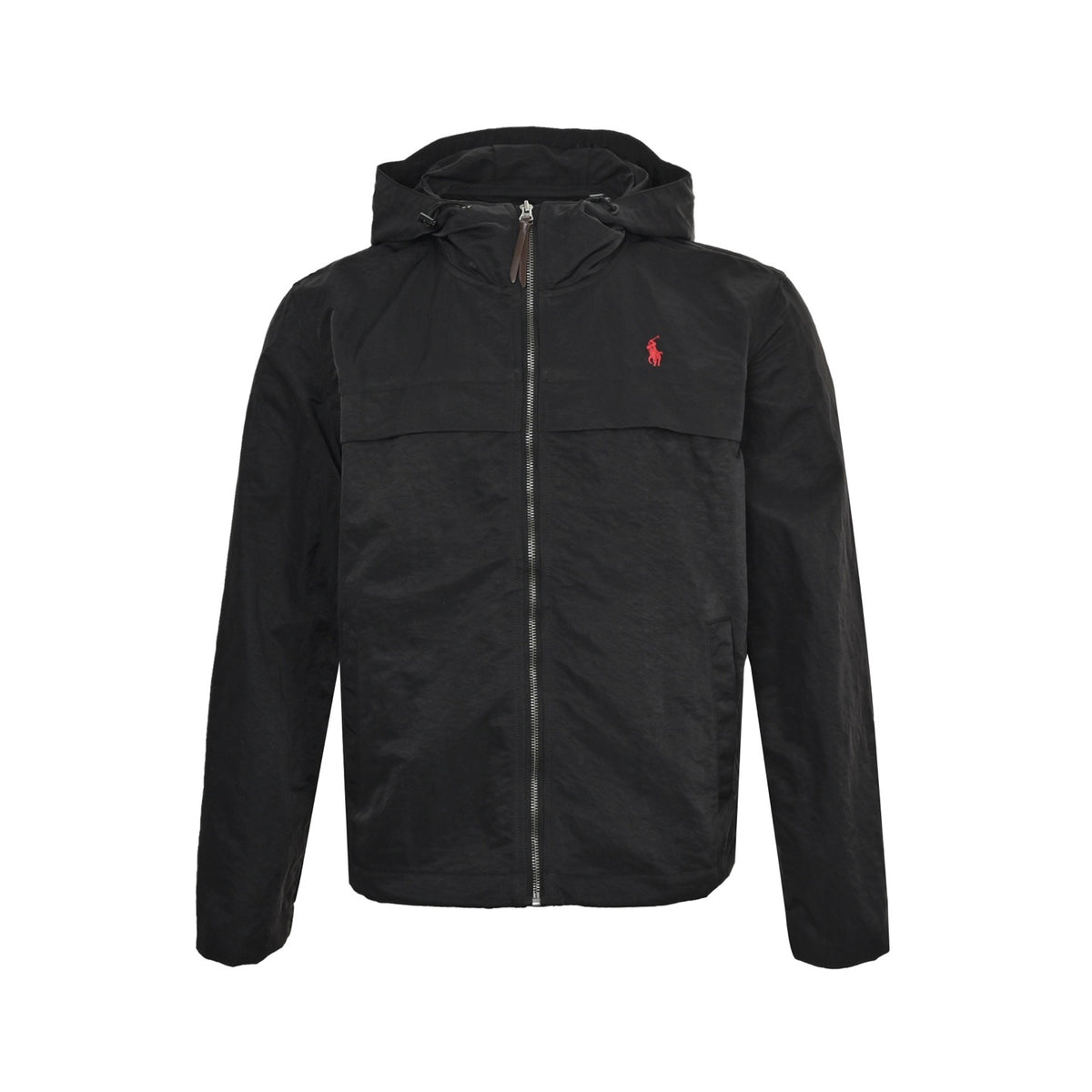 Ralph Lauren embroidered horse logo hooded jacket