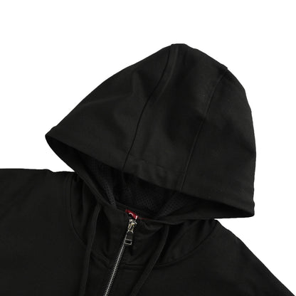 Gucci 25Fw side pocket webbing splicing suit zipper jacket