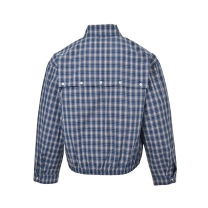 Miu Miu plaid lapel jacket