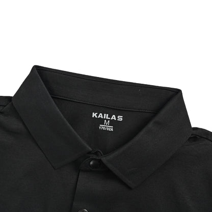 KAILAS Reflective logo quick-drying Polo short sleeves