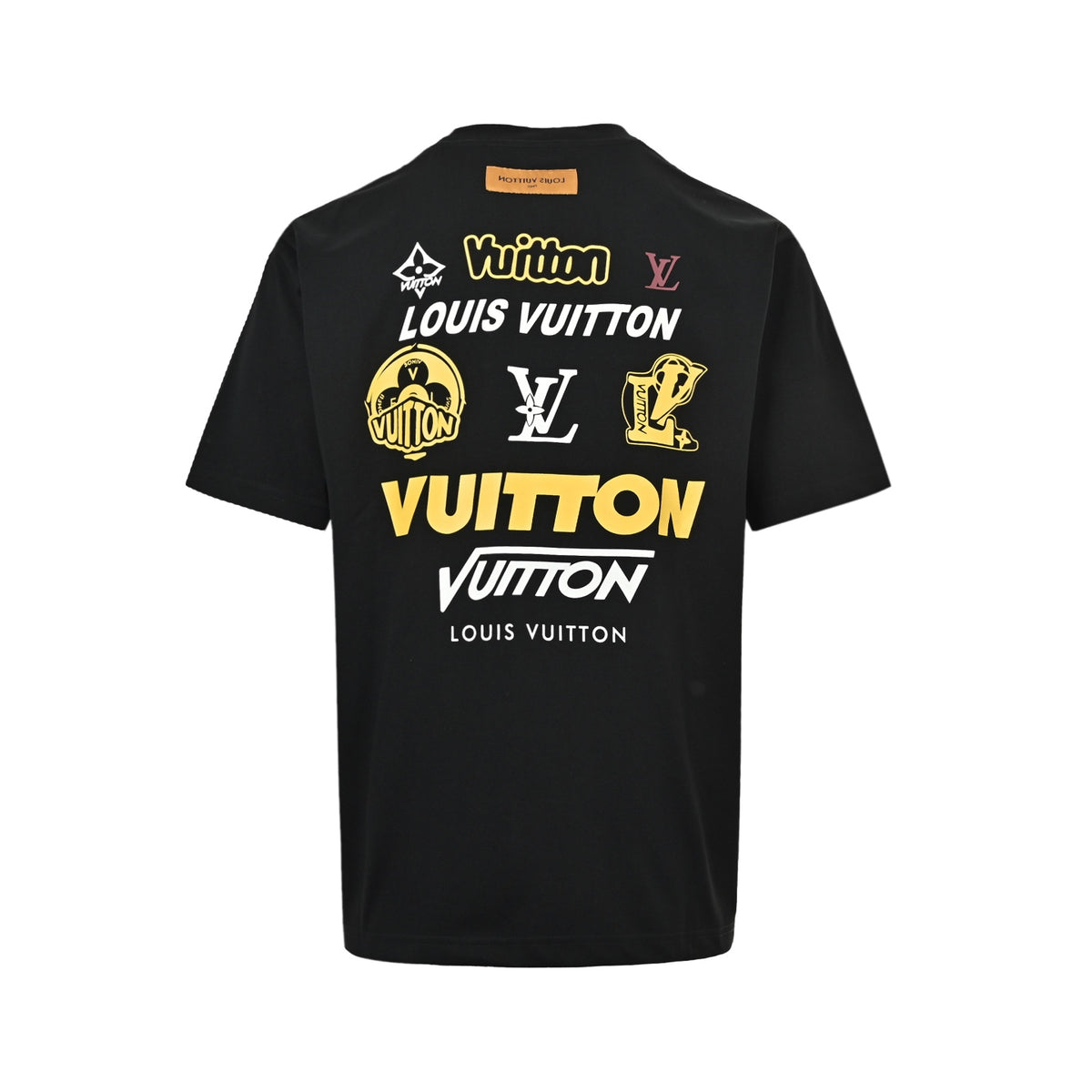 Louis Vuitton 26ss front and rear logo printed short sleeves