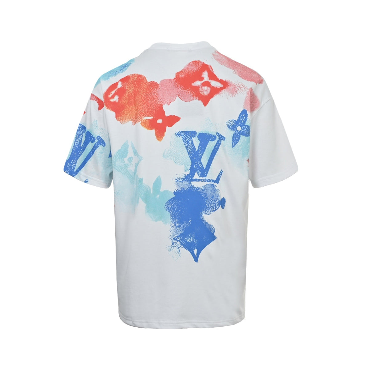 Louis Vuitton ink painted smudged short sleeves