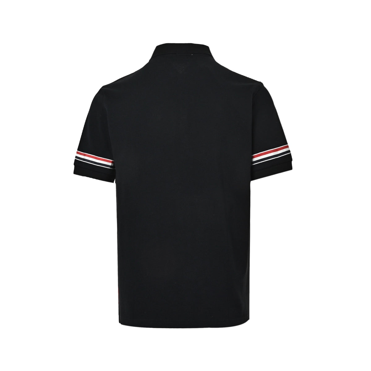 ThomBrowne/Thom Brown double-sleeved webbing Polo short sleeves