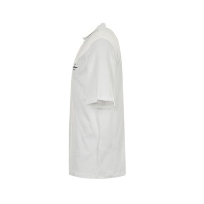 Ferragamo 24ss Polo short sleeves with embroidered letters on the chest