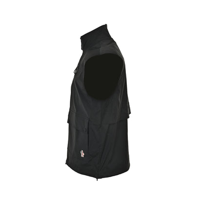 Moncler/Mask reflective logo outdoor stand collar vest