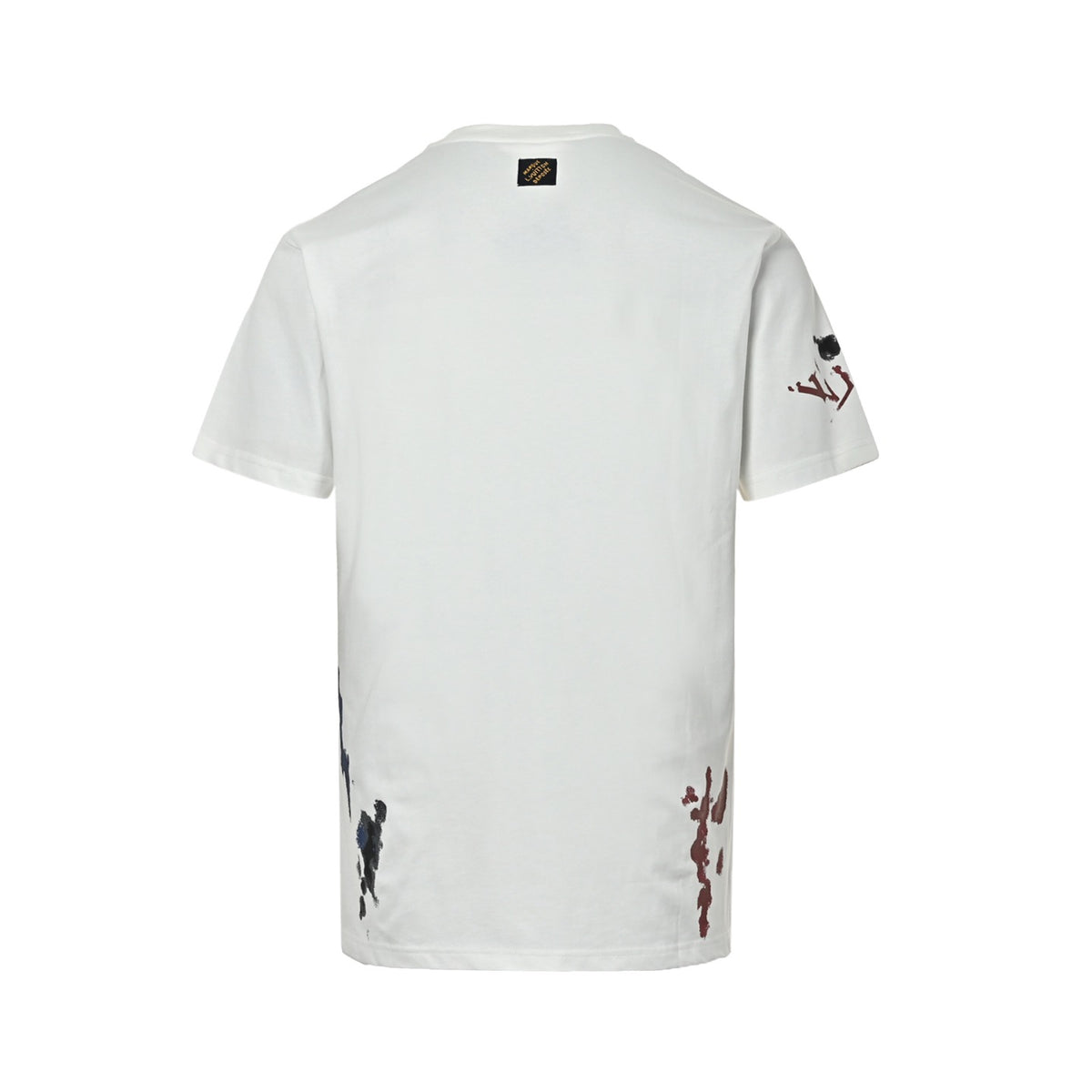 Louis Vuitton 26ss ink smudged presbyopia printed short sleeves