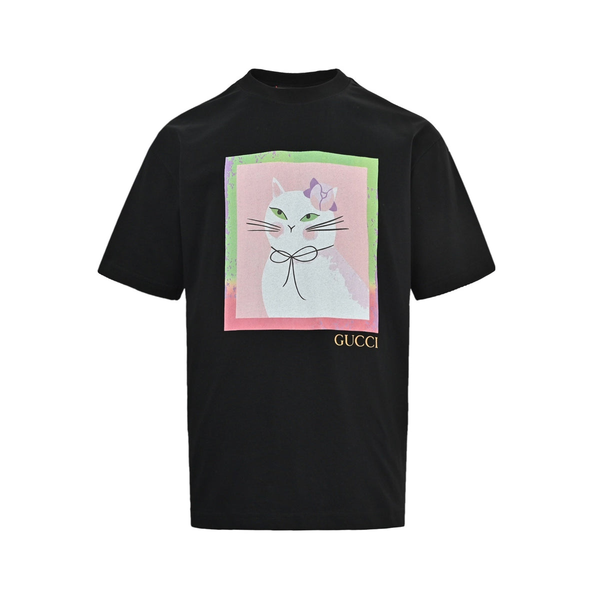 Gucci 26ss fun cartoon series short sleeves