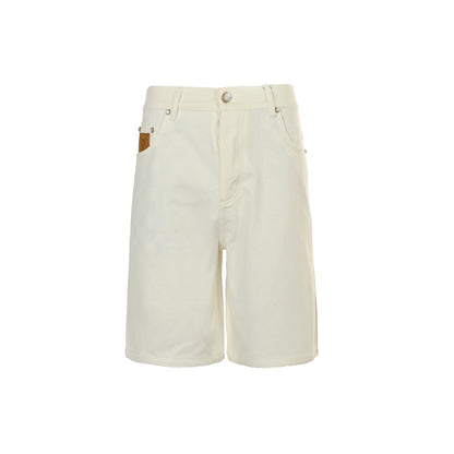 Louis Vuitton 25ss denim shorts with embroidered logo on back pocket