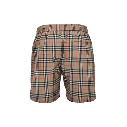 Burberry classic plaid beach shorts
