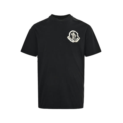 Moncler/Mask glue printed logo short sleeves