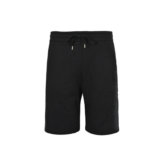 Balenciaga spray-painted embroidered letter shorts