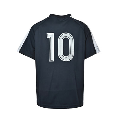Balenciaga reflective letter logo embroidered short sleeves