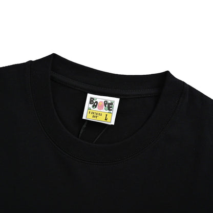 Bape EVOLUTION tour joint ape head print short sleeves