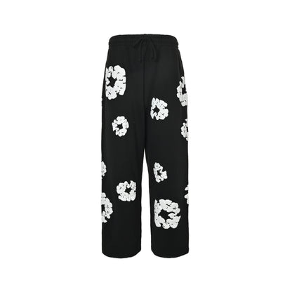 DENIM TEARS 25Fw cotton foam printed trousers