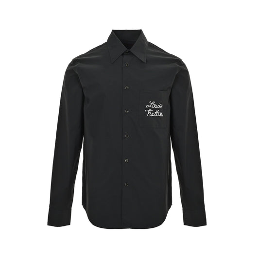 Louis Vuitton 25Fw beaded Antetokounmpo logo shirt
