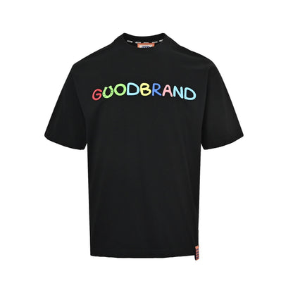 GOODBRAND 26ss Year of the Horse three-dimensional silicone slogan short sleeves