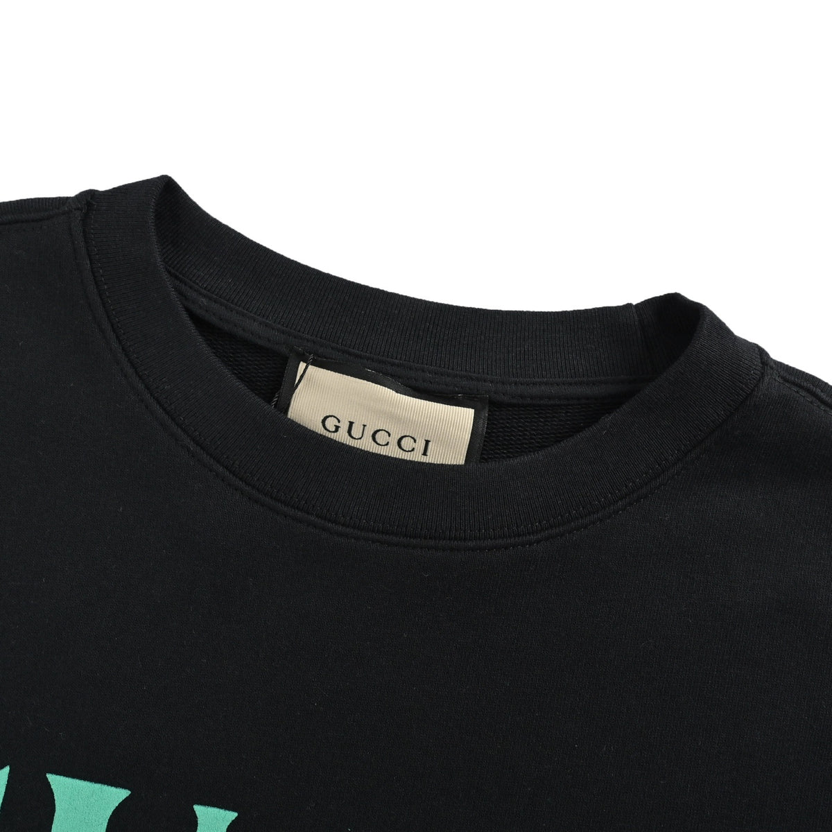 Gucci foam printed crew neck sweatshirt
