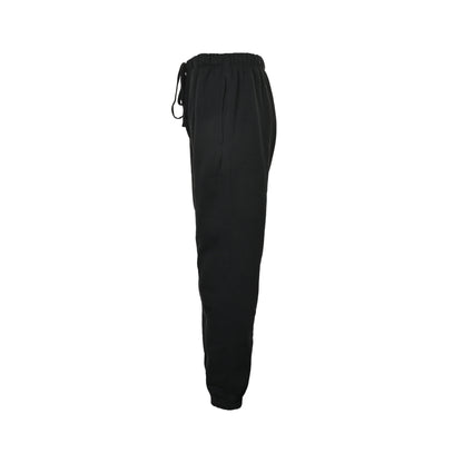 FEAR OF GOD ESSENTIALS FOG flocked letter velvet trousers