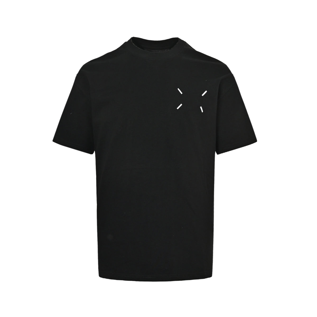 Maison Margiela back digital ghost print short sleeves
